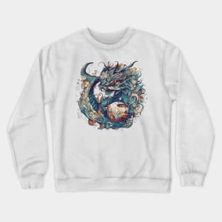 Jade Emperor Dragon Crewneck Sweatshirt